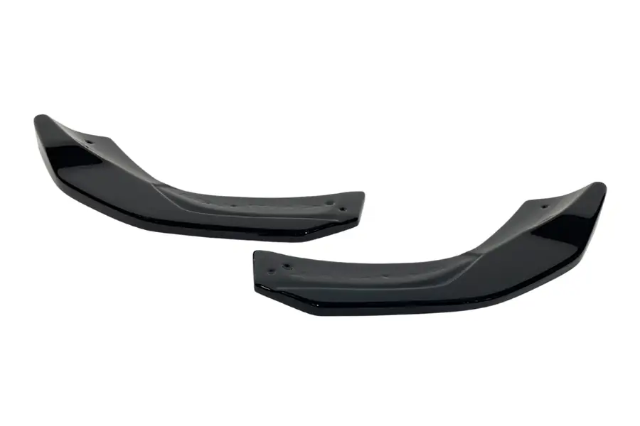 Punteras traseras Mercedes W177 Look A45 Negro Brillo - Plástico ABS