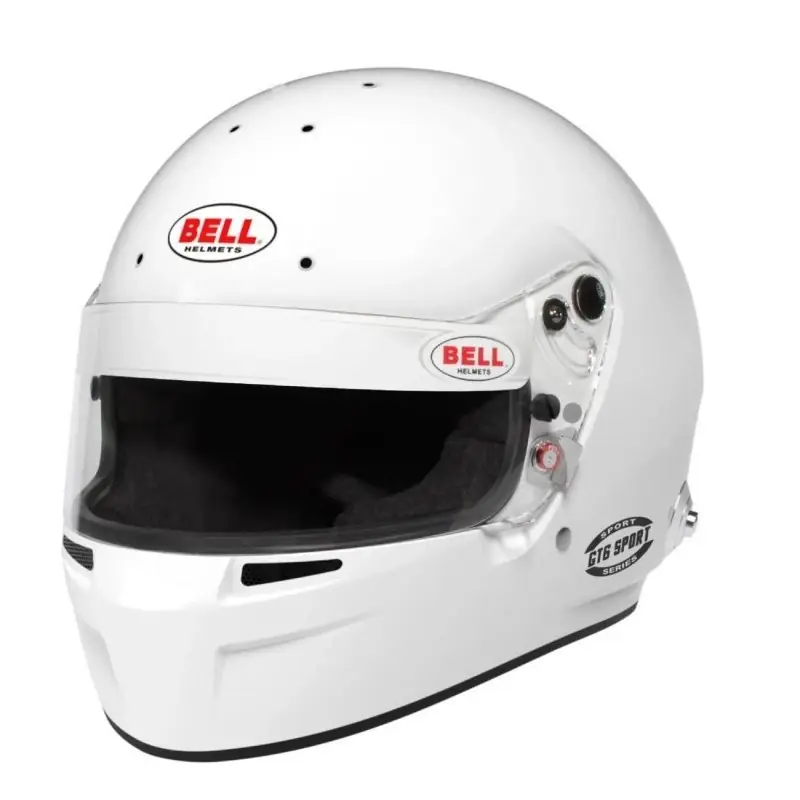 Casco circuito Bell GT6 Sport blanco talla M(58-59) FIA 8859-2024