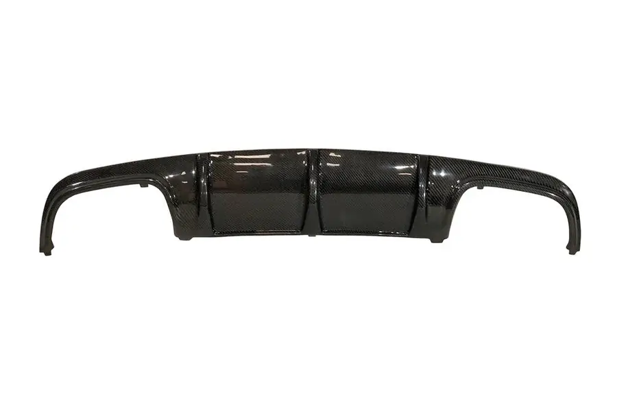 Difusor trasero Mercedes W204 4P 2007-2010 Look AMG C63 Carbono - Fibra de Carbono