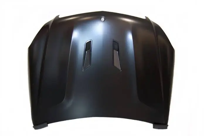Capó Mercedes W204 2-4P 2011-2014 Look 507 Black Series Aluminio - Metal