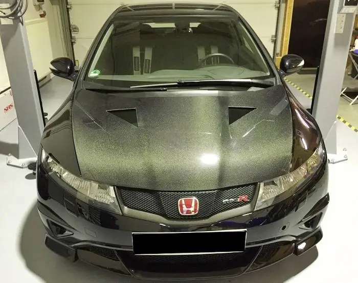 Capó Carbono Honda Civic 2006 Typer Mugen - Fibra de Carbono
