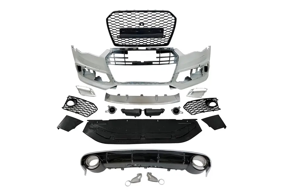 Kit de carrocería Audi A6 / A6 AVANT 2015- 2018 C7 Look RS6 ABS Cámara - Plástico ABS