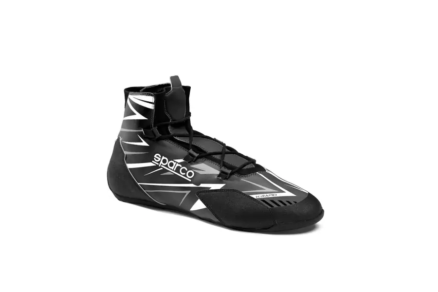 Botines karting Sparco K-RAPID Cordones 2025 azul/BLANCA 32