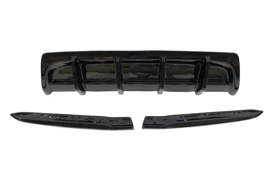 Difusor trasero Volkswagen Arteon R MAX 2021 Negro Brillante - Plástico ABS