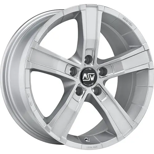 Llanta MSW Sahara 5 MSW Plata 8x18 5x120 ET45 CB65.06