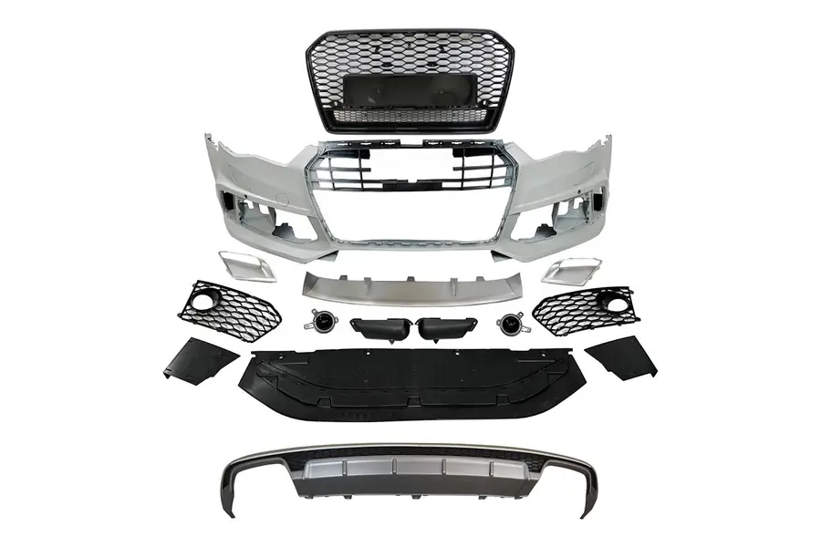 Kit de carrocería Audi A6 C7 Look RS6 2015-2018 ABS - Plástico ABS