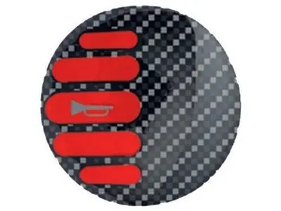 Sparco Pegatina Pulsador De Volante