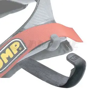 Arnés racing OMP Pair Of HANS Strap Bolder In Rubber