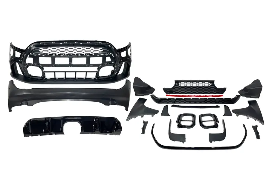 Kit de carrocería Mini Cooper F55 2021 Look JCW - Plástico ABS