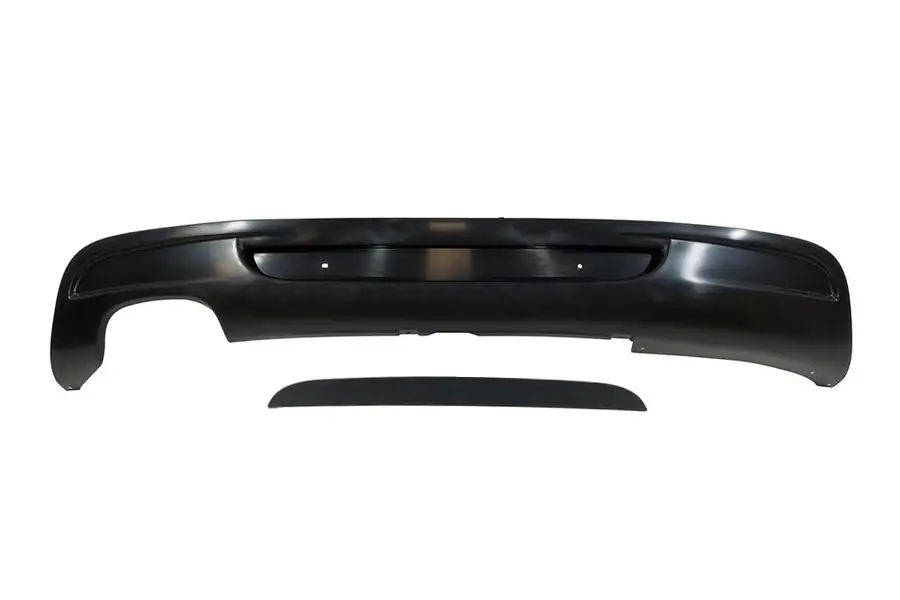 Difusor trasero BMW E82 / E88 2007-2011 1 Salida doble Look M-Tech - Plástico ABS