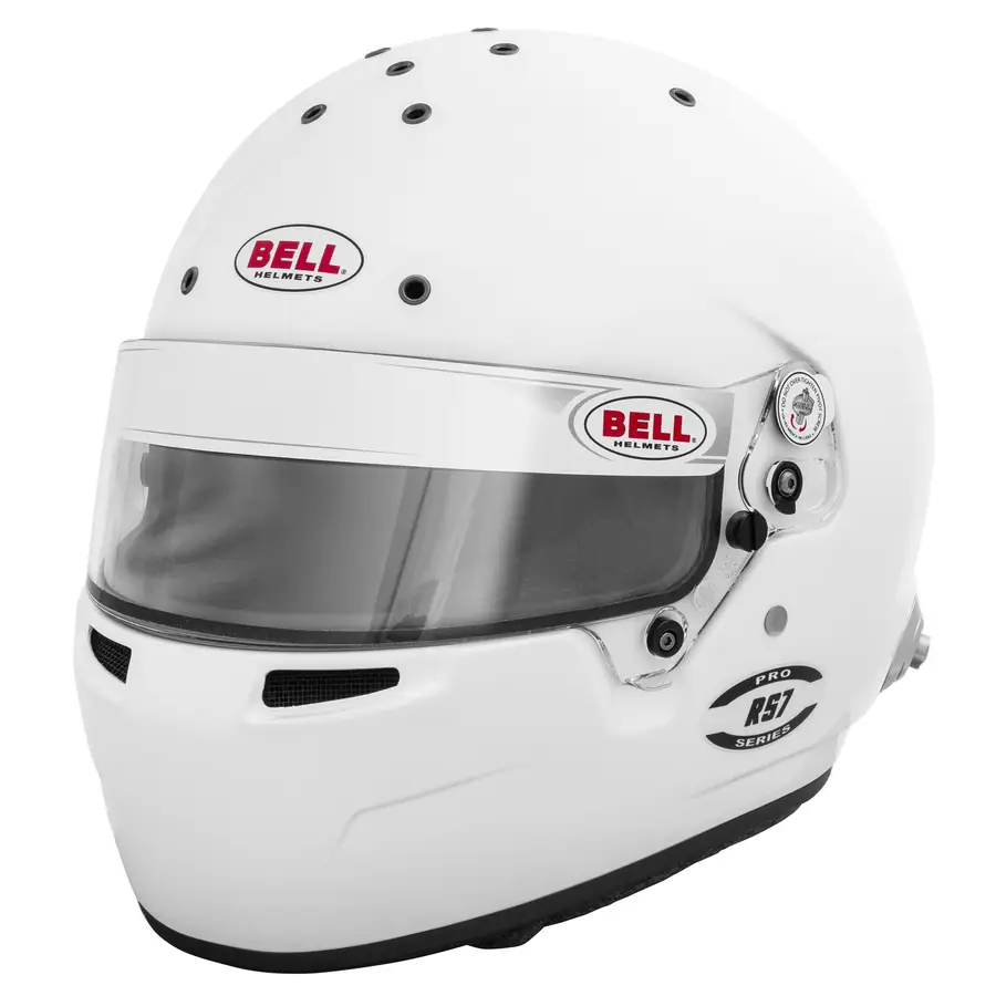Casco circuito Bell RS7 blanco (HANS) talla 61+ FIA 8859/SA2020