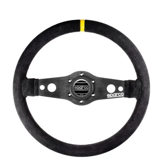 Volante racing Sparco 215 Suede negro - ref. S015R215FL