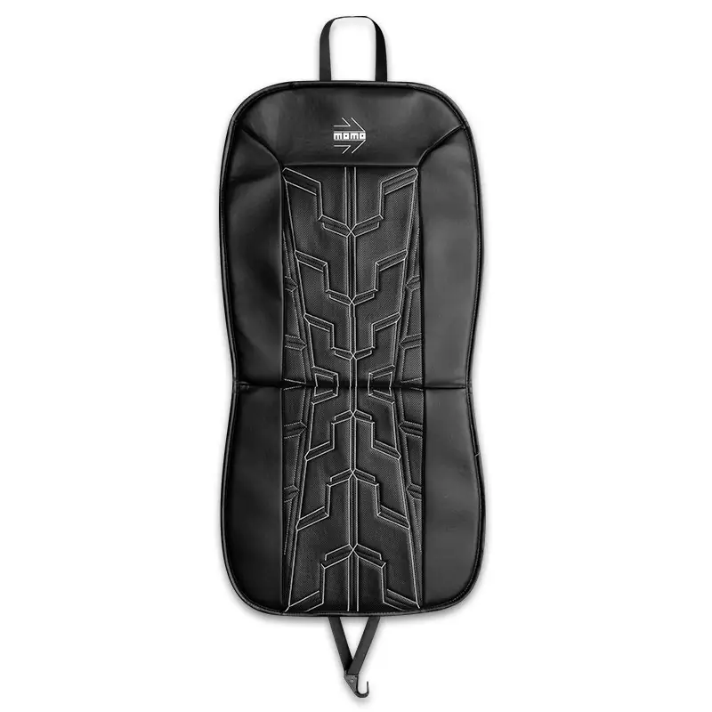 MOMO Respaldo De Asiento Carrera Negro-Gris