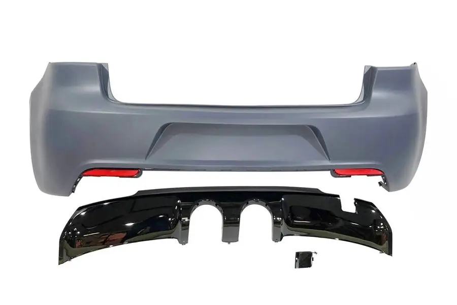 Paragolpes trasero Volkswagen Golf 6 R20 ABS - Plástico ABS