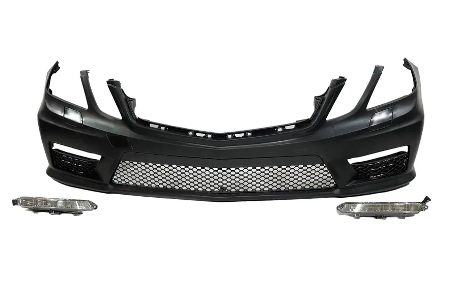 Paragolpes delantero Mercedes W212 2010-2013 2-4P Look AMG E63 ABS - Plástico ABS