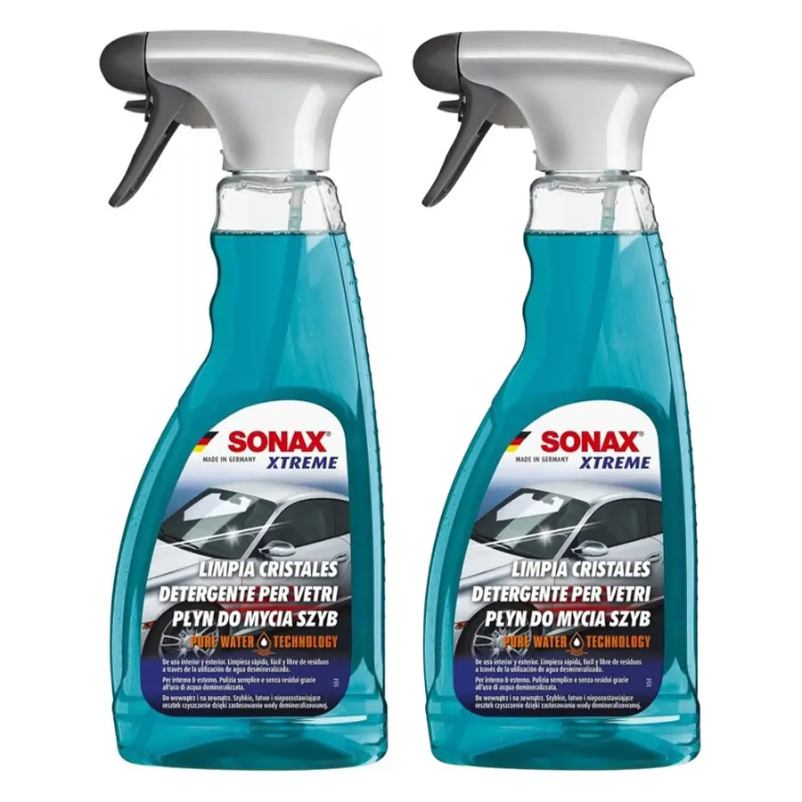 SONAX Pack X2 Xtreme Limpia Cristales 500 ml