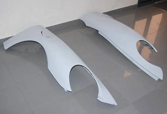 Aletas Delanteras Porsche 997 - Fibra de vidrio