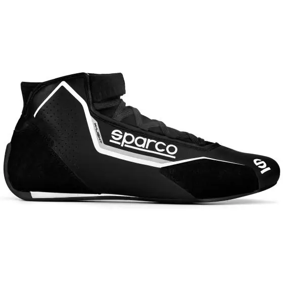 Botines racing Sparco X-LIGHT 2020 talla 48 negro/blanco