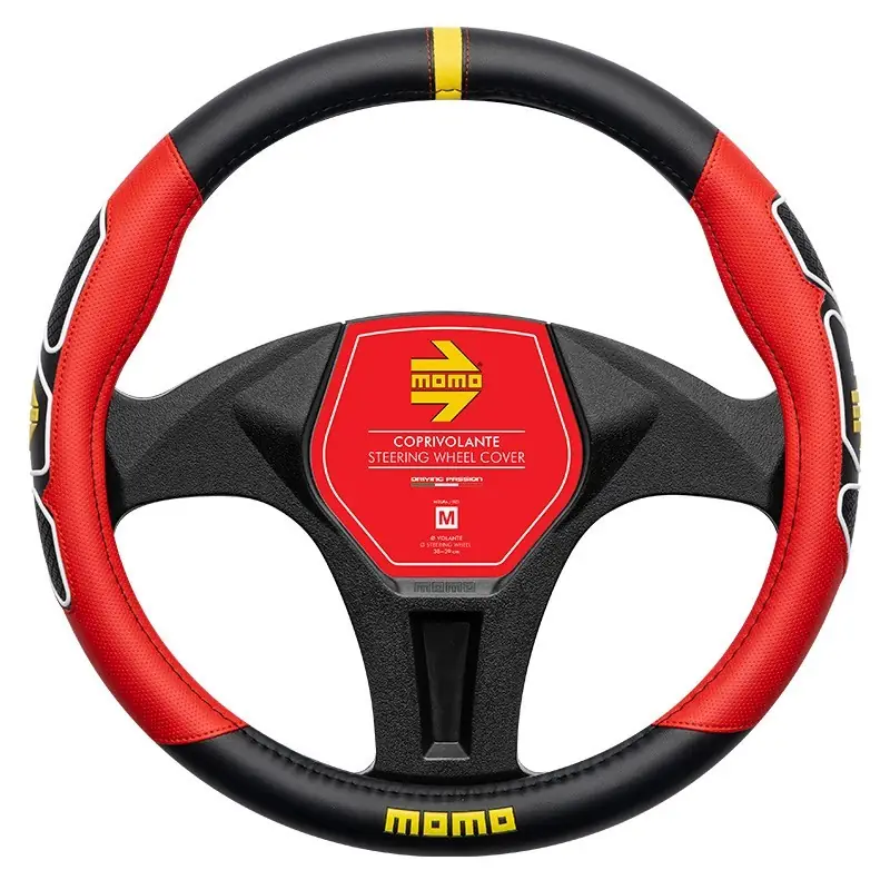 Funda de volante MOMO FUN BLACK-RED M 38-39 cm