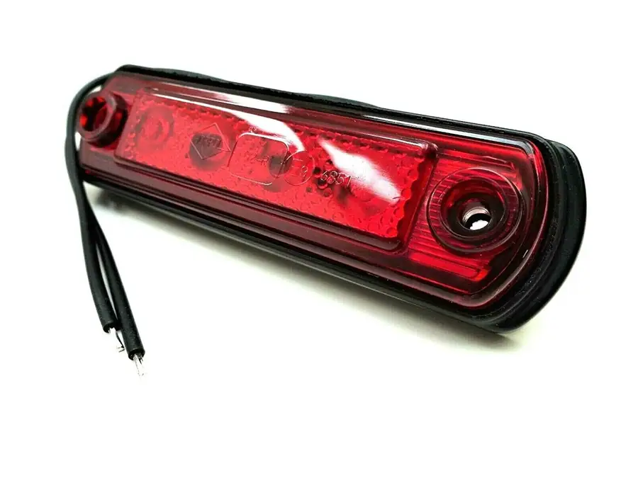 M-Tech Luz De Gálibo Horpol LED Hor65 Ld677 12/24V ECE Rojo