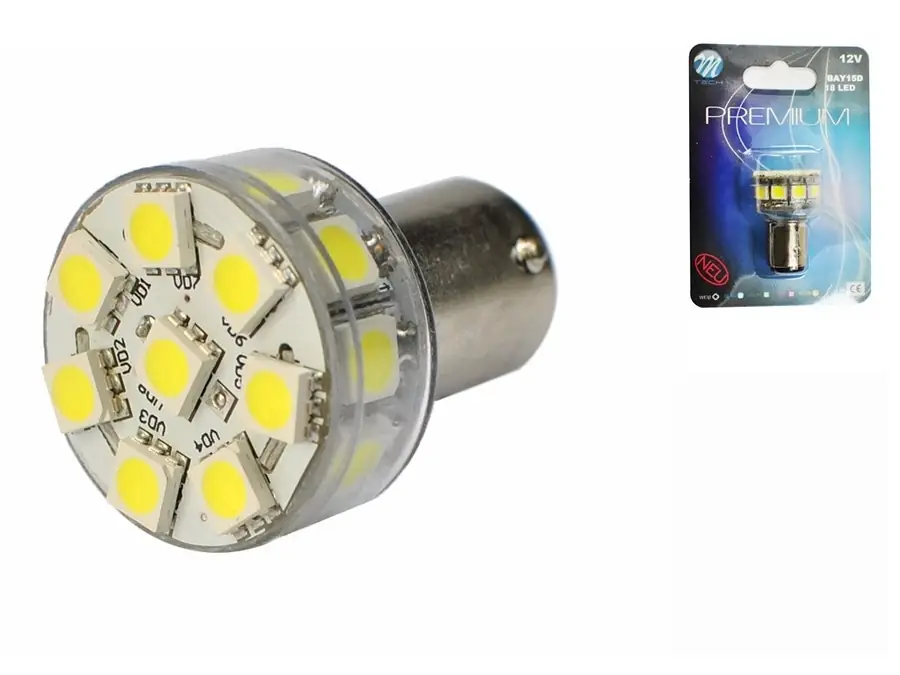 M-Tech Bombilla LED 12V P21/5W