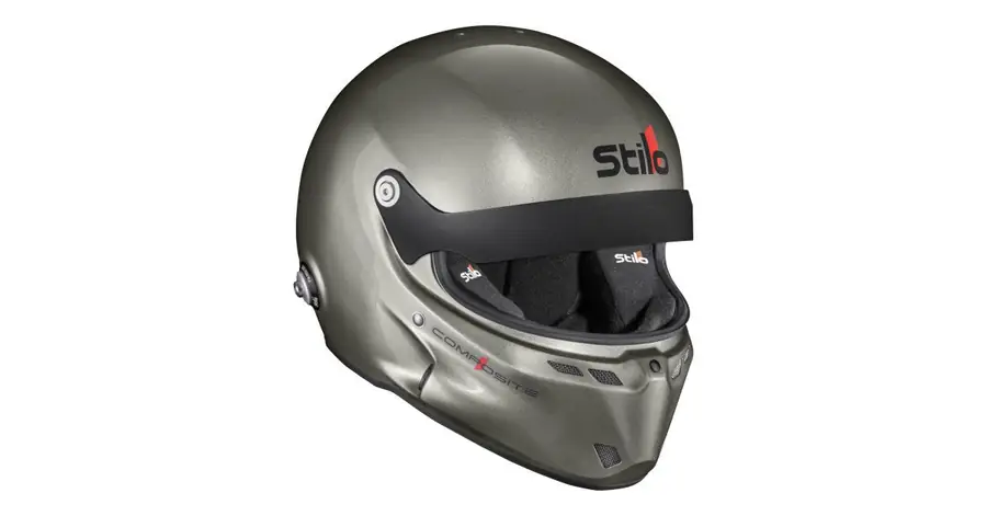 Casco circuito Stilo ST6GT titanio Composite FIA 8859-24 SA2025 HANS FIA 8858-10-TALLA 58