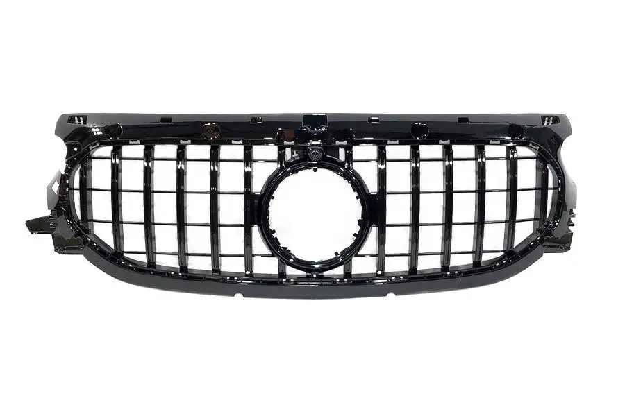 Parrilla Mercedes H247 GLA 2021+ Look GT Full Black - Plástico ABS