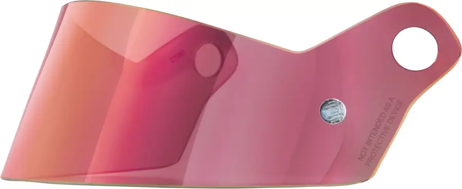 Visera Stilo Corta Iridium rojo Medium para Casco ST5R