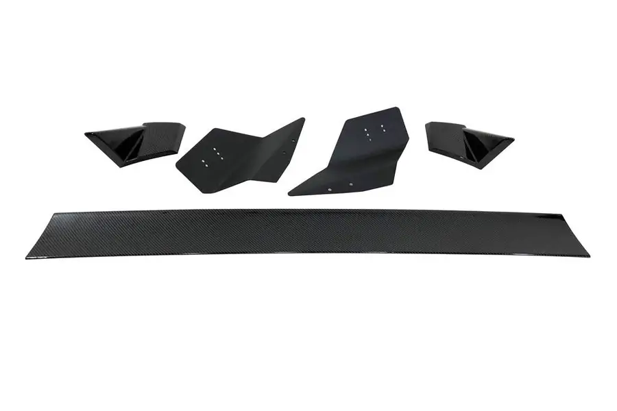 Alerón Honda Civic Mk10 2016-2021 look Mugen Carbon - Plástico ABS