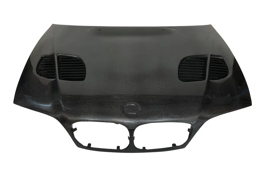 Capó Carbono BMW E46 '2002-2006 2P. Look M3 GTR C / T - Fibra de Carbono