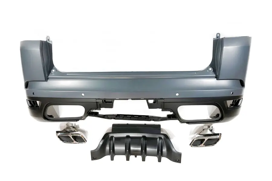 Paragolpes trasero Range Rover Sport 2014-2019 look SVR - Plástico ABS