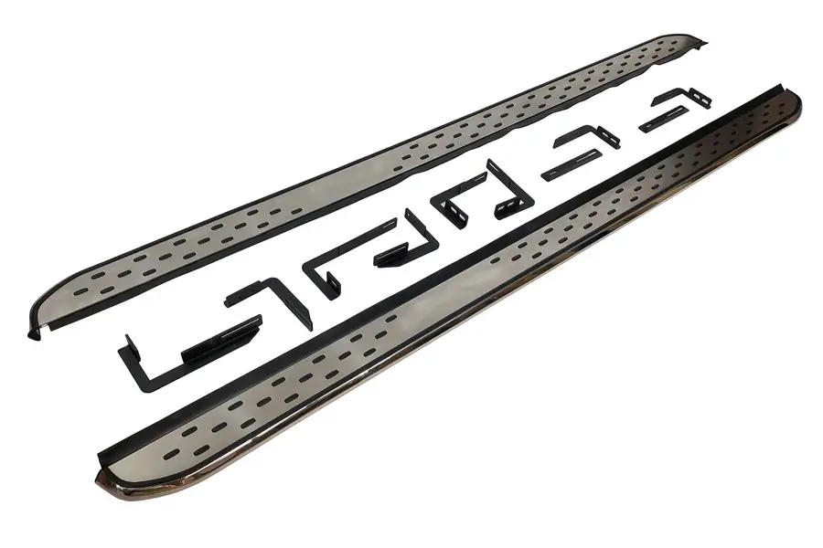 Estribos Mercedes Class V / Vito W447 2016-2020 3 puertas - Plástico ABS