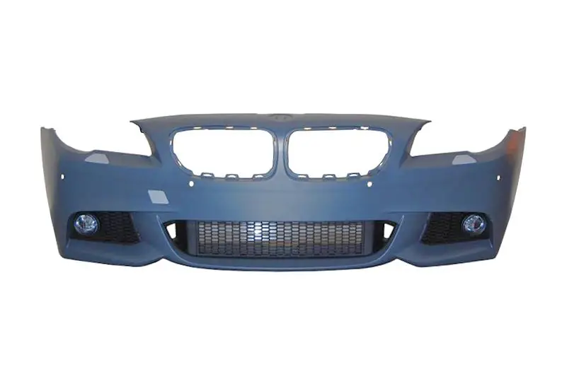 Paragolpes delantero BMW F10 / F11 / F18 2010-2012 Look M-Tech Sensor Antiniebla - Plástico ABS