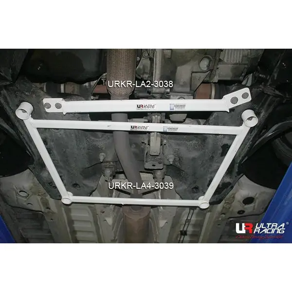 Barra estabilizadora / refuerzo Ultra Racing URKR-LA2-3038 para Peugeot 208 Gti (A9) 1.6T 2Wd 2012-2019