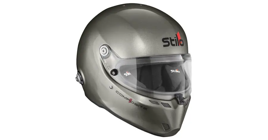 Casco circuito Stilo ST6FN titanio Composite FIA 8859-24 SA2025 HANS FIA 8858-10-TALLA 58