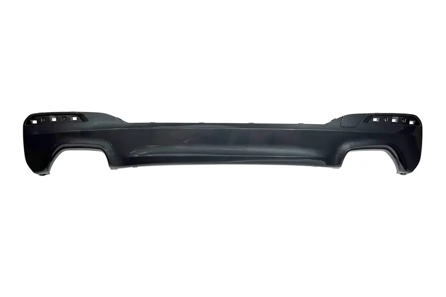 Difusor trasero BMW G30 / G31 Look M-Tech Gris brillo Doble salida - Plástico ABS