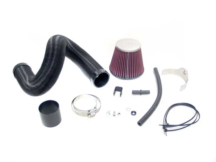 Kit de admisión directa K&N 57-0468 para Ford Fiesta V (Jh-, Jd-) 1.25 16V 51Kw 70Hp 03.2003 - 06.2008