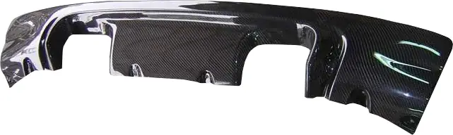 Difusor trasero De Carbono BMW E46 Look M3 - Fibra de Carbono