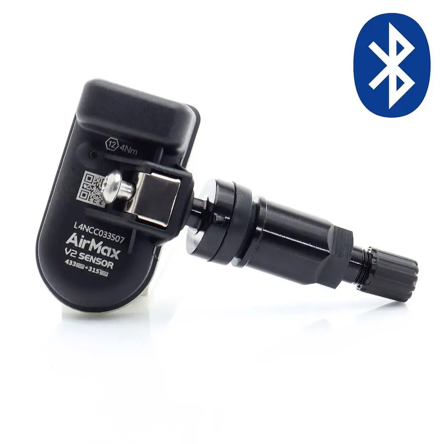 Airmax Bluetooth TPMS BT1 Tesla 2.4ghz Metal Black