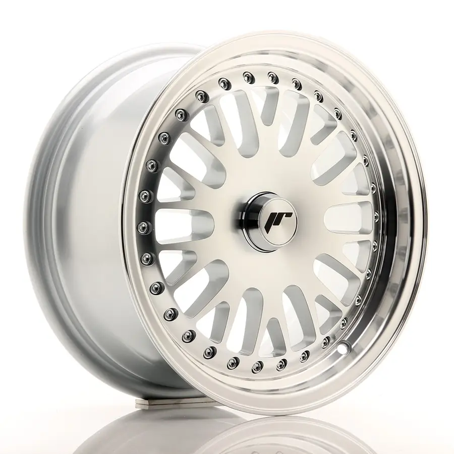 Llantas Japan Racing JR10 Silver Machined Face 15x7 ET30