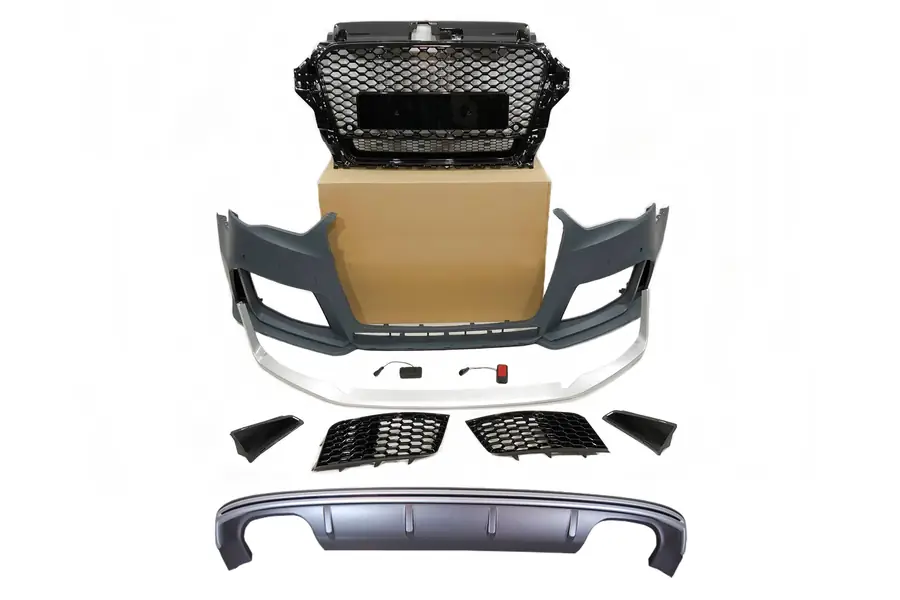 Kit de carrocería Audi A3 V8 2013-2015 Sportback Look RS3 - Plástico ABS