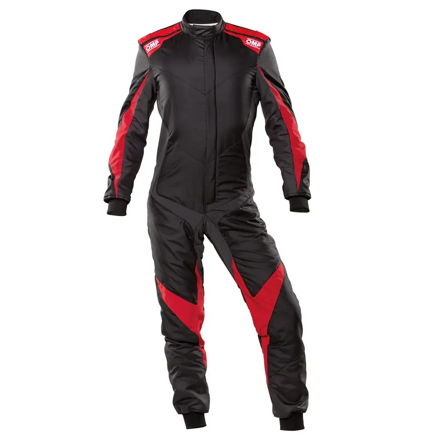 Mono racing OMP Traje Carreras One Evo negro/rojo talla 52 FIA 8856-2018