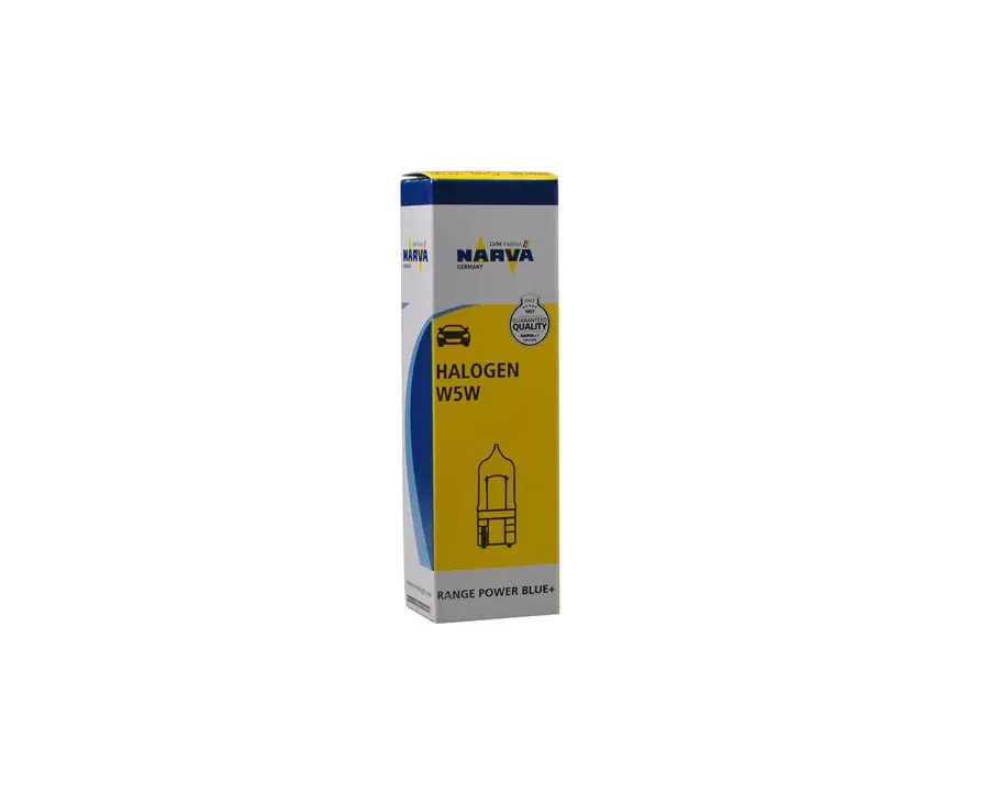 M-Tech Narva W5W Halogen Rpb + W2,1X9,5D 5W 12V | 10 Uds
