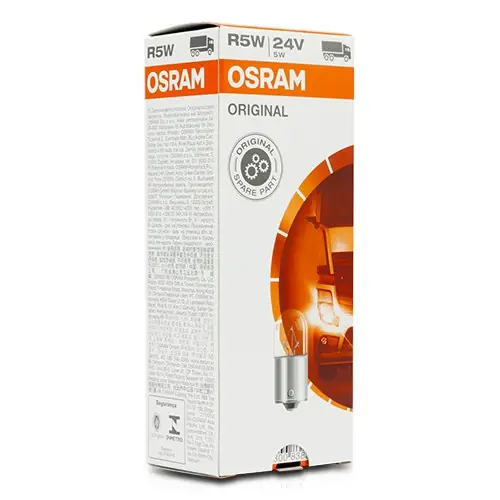 Abc Osram Orginal 5627 Ba15S 24V 5W R5W | 10 Uds