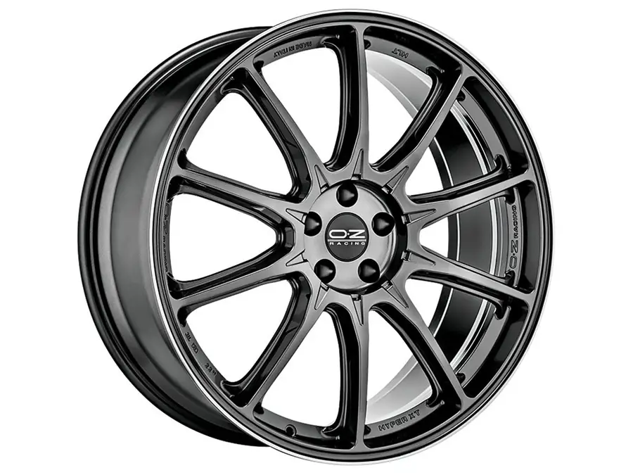 Llanta OZ Hyper XT HLT Star Graphite Diamond Lip 9.5x22 5x108 ET36