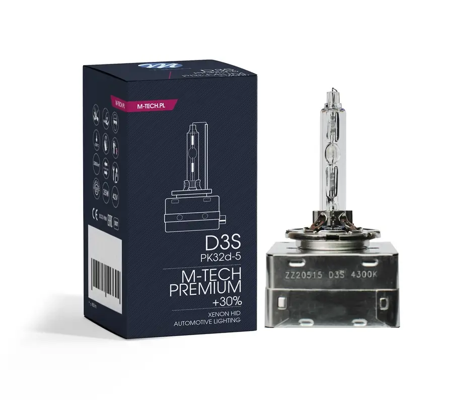 Lámpara Xenón M-Tech Premium D3S 4300K