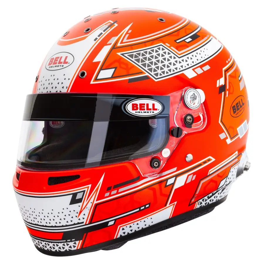 Casco circuito Bell RS7 Stamina rojo (HANS) talla 58 FIA 8859/SA2020