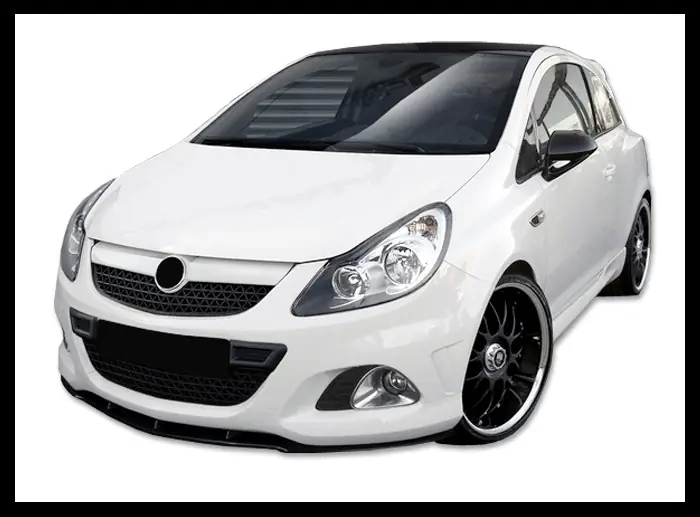 Spoiler delantero Opel Corsa D ABS - Plástico ABS