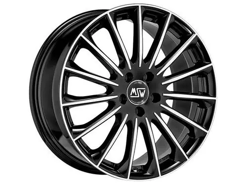 Llanta Mercedes MSW 30 Negro Pulido(gbfp) 9.5x20 5x112 ET50 CB73
