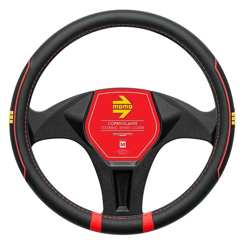 Funda de volante MOMO FAST BLACK-RED M 38-39 cm